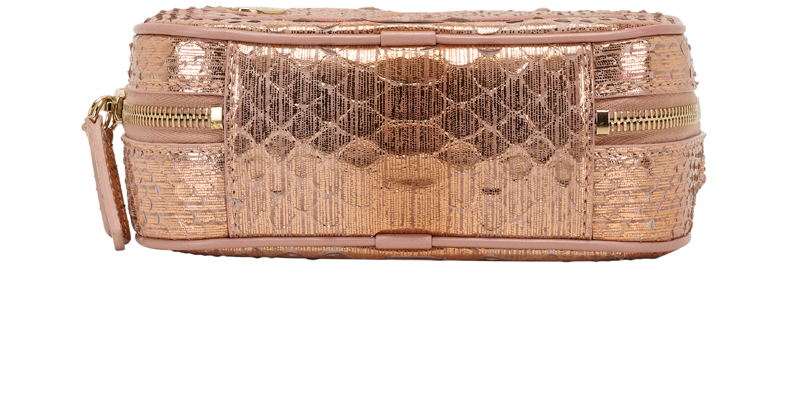 CC Mania Camera Bag, &pound;1,600, Handbags, Pink, Python, Top view